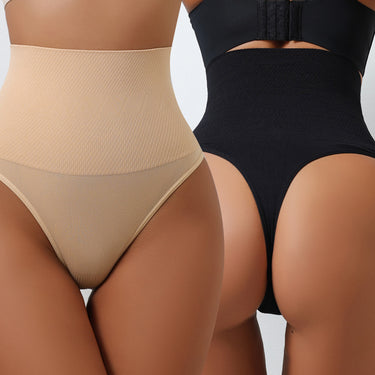 Threaded seamless low-waist women's underwear